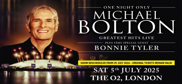 RESCHEDULED: Michael Bolton