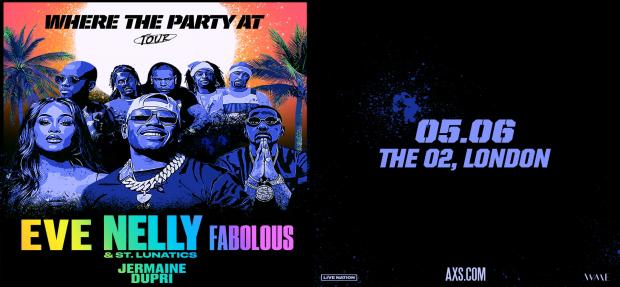 Nelly with Eve & Special Guests: Where The Party At Tour
